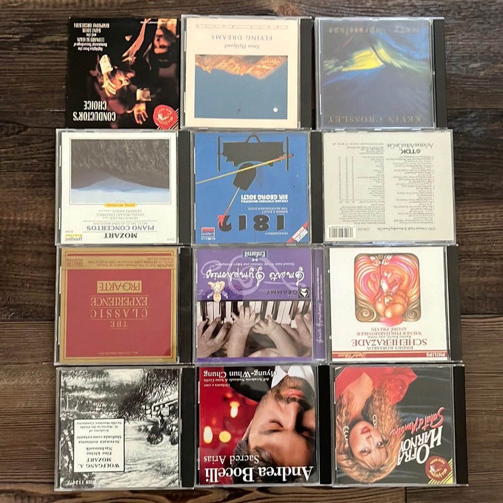 Classical / New Age CD Lot Of 12 CD’s
